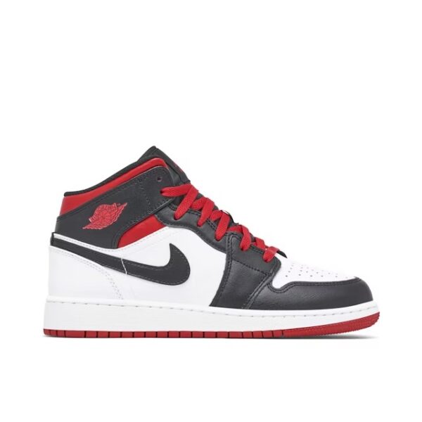 Air Jordan 1 Mid Gym Red Black Toe