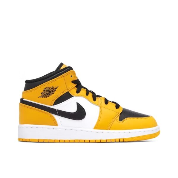 Air Jordan 1 Mid Reverse Yellow Toe