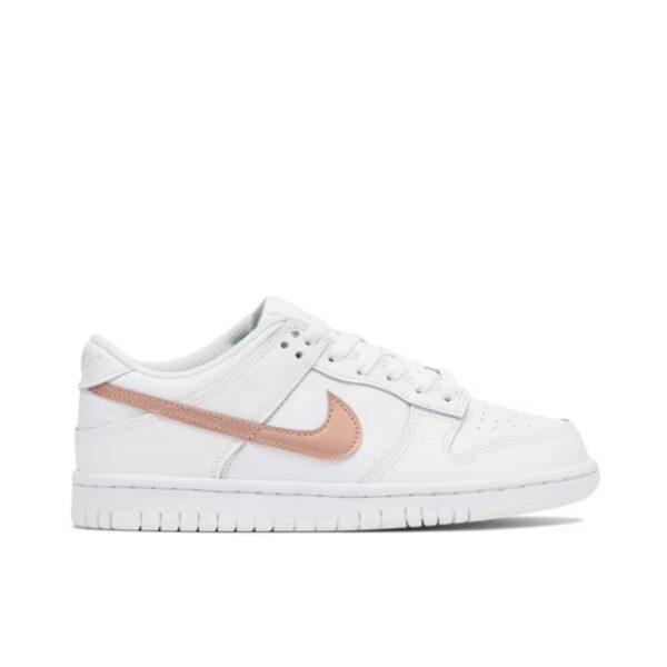 Dunk Low GS White Bronze