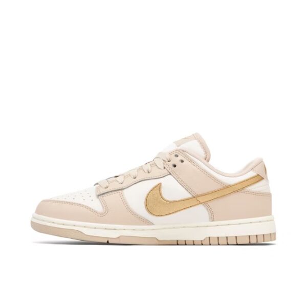 Dunk Low Golden Swoosh Tan – Image 2