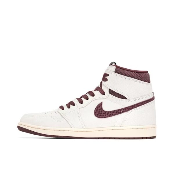 Air Jordan 1 X A Ma Maniere Burgundy Sail – Image 2