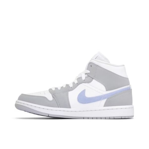 Air Jordan 1 Mid Grey Blue – Image 2