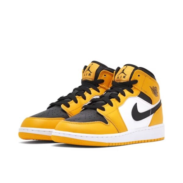 Air Jordan 1 Mid Reverse Yellow Toe – Image 3