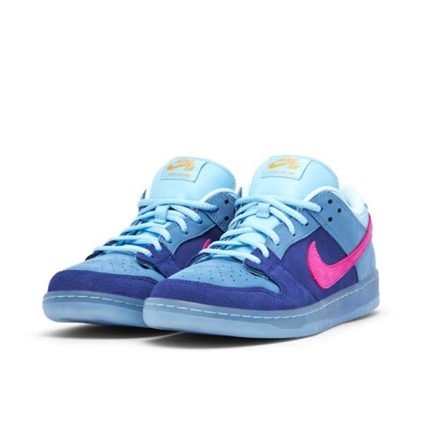 SB Dunk Low X Run The Jewels Blue Pink – Image 3